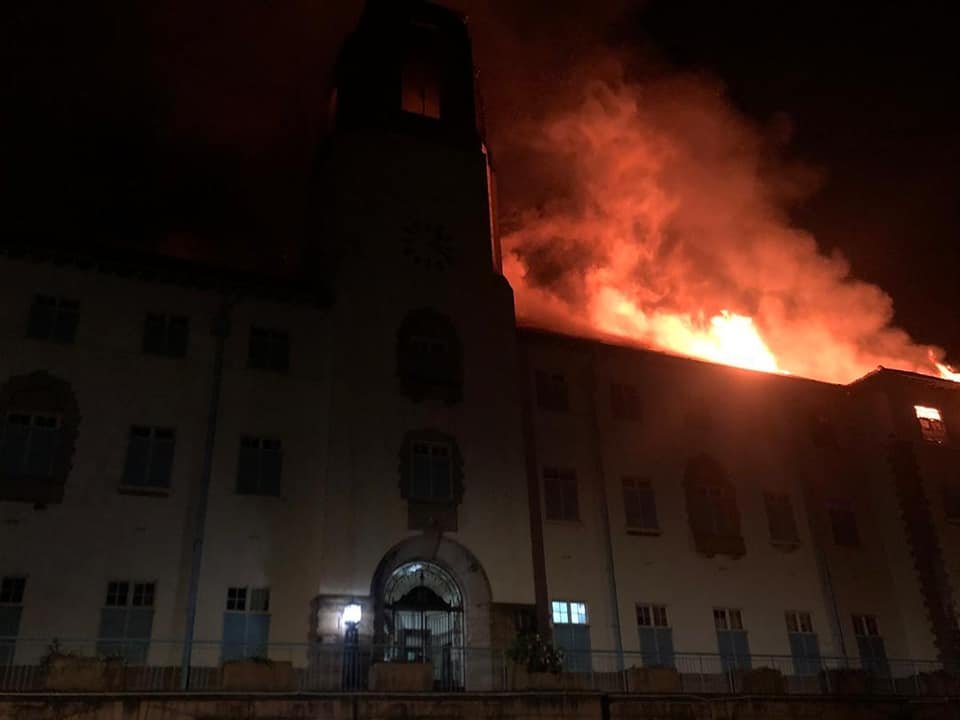 Makerere University Main Building , The Ivory Tower has  Caught Fire